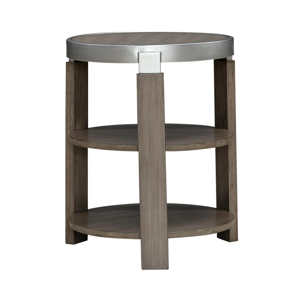 Liberty Furniture - Sutton Chairside Table in Bleached Sand - 232-OT1021 veiw 3