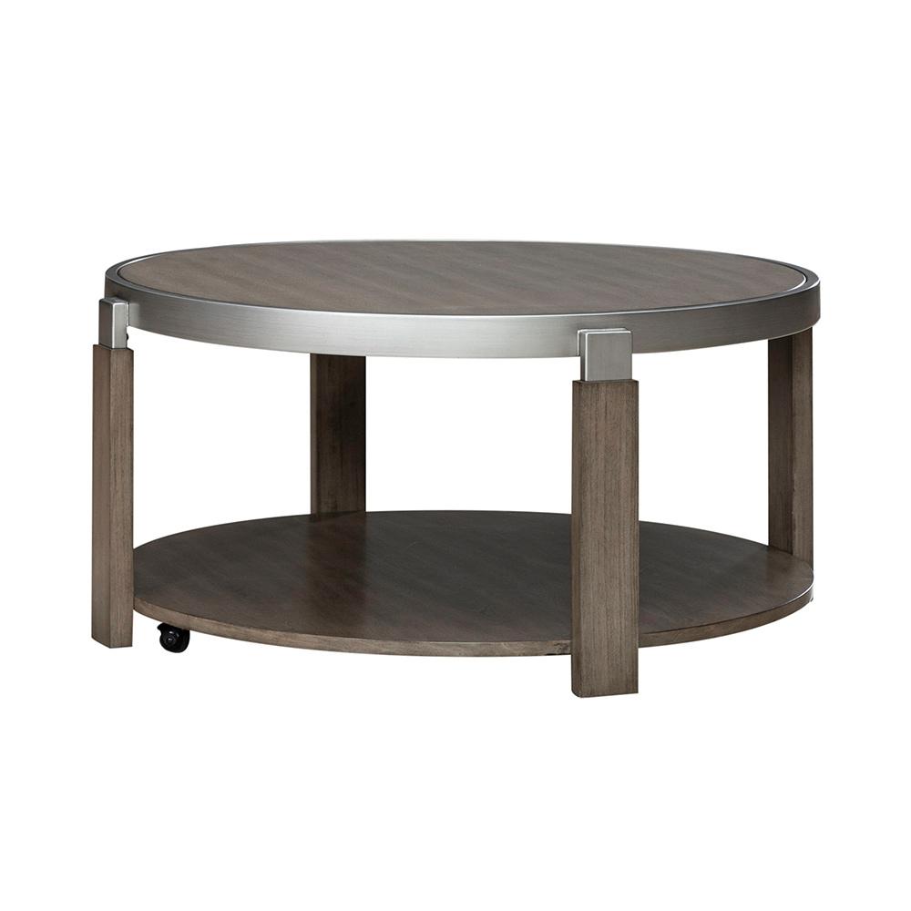 Liberty Furniture - Sutton Cocktail Table in Bleached Sand - 232-OT1010 veiw 2