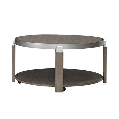 Liberty Furniture - Sutton Cocktail Table in Bleached Sand - 232-OT1010 veiw 3