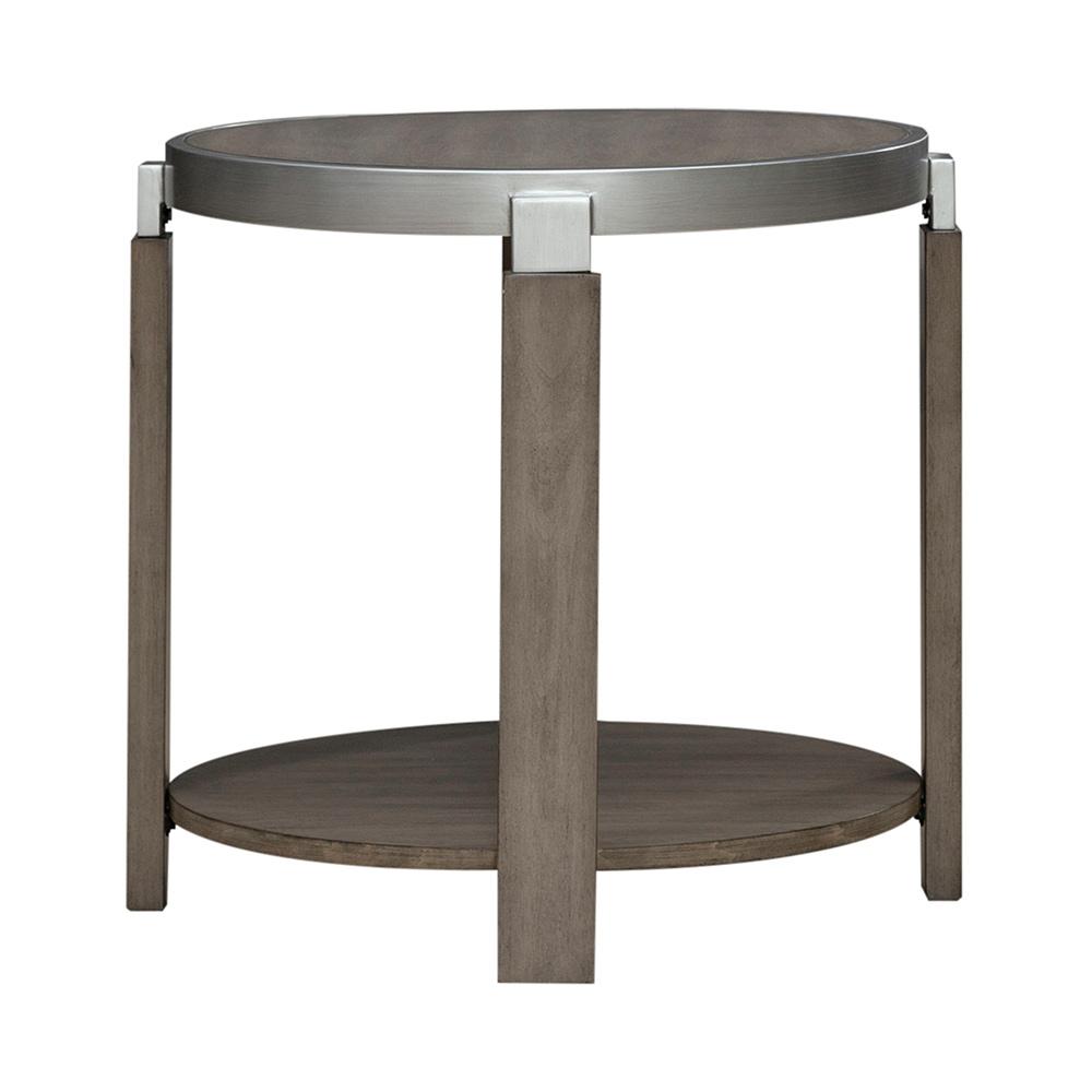Liberty Furniture - Sutton End Table in Bleached Sand - 232-OT1020 veiw 3