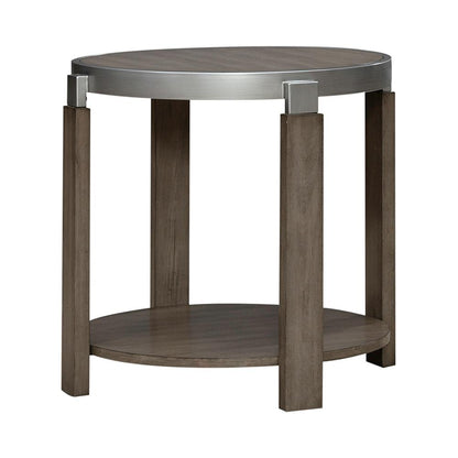 Liberty Furniture - Sutton End Table in Bleached Sand - 232-OT1020 veiw 4