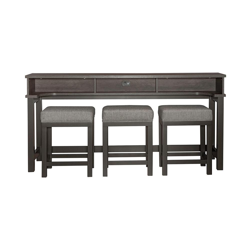 Liberty Furniture - Tanners Creek 4 Piece Set  in Graystone - 686-OT-4PCS veiw 2