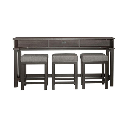 Liberty Furniture - Tanners Creek 4 Piece Set  in Graystone - 686-OT-4PCS veiw 2