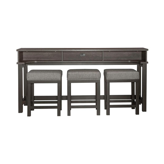 Liberty Furniture - Tanners Creek 4 Piece Set  in Graystone - 686-OT-4PCS veiw 2