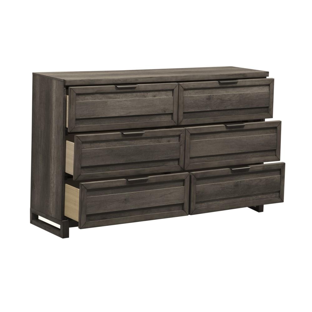 Liberty Furniture - Tanners Creek 6 Drawer Dresser - 686-BR31 veiw 3