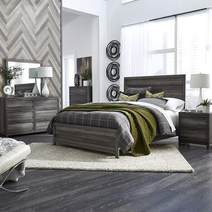 Liberty Furniture - Tanners Creek California King Panel Bed, Dresser & Mirror, Chest, Night Stand - 686-BR-CPBDMCN veiw 1