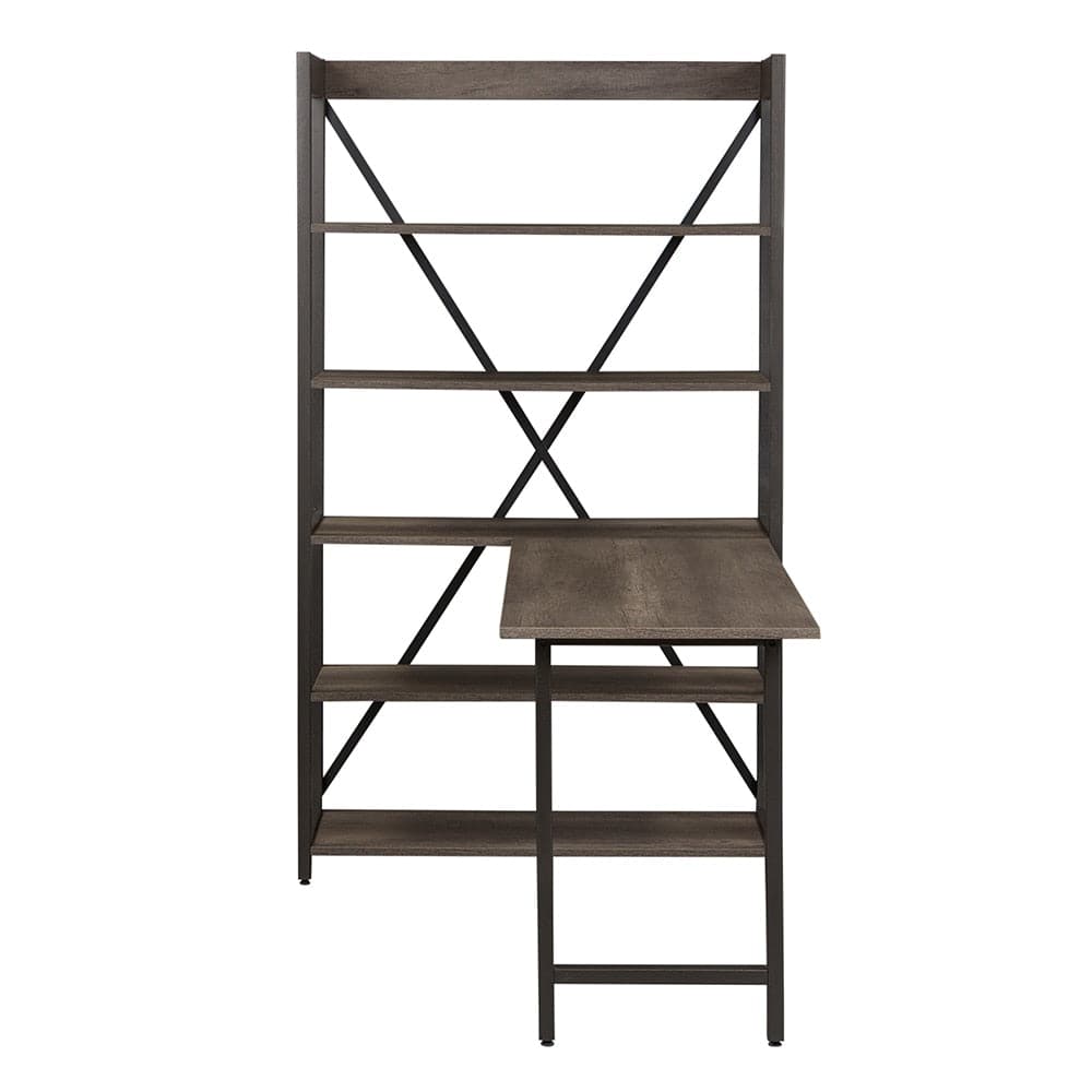 Liberty Furniture - Tanners Creek Desk  in Graystone - 686-HO-DSK veiw 4