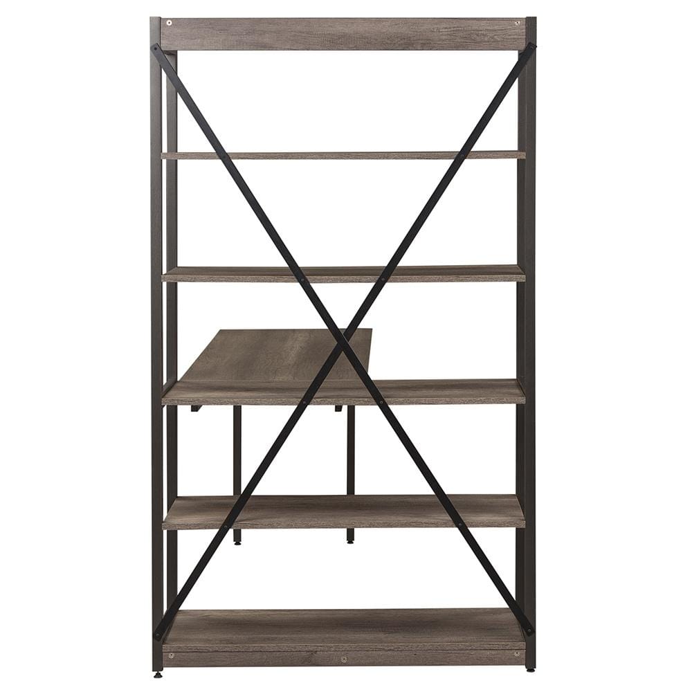 Liberty Furniture - Tanners Creek Desk  in Graystone - 686-HO-DSK veiw 5