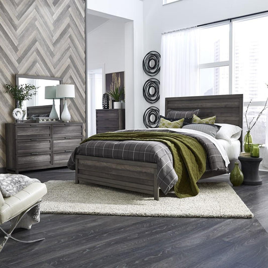 Liberty Furniture - Tanners Creek King Panel Bed, Dresser & Mirror, Chest - 686-BR-KPBDMC veiw 1