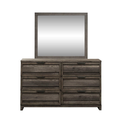 Liberty Furniture - Tanners Creek King Panel Bed, Dresser & Mirror, Chest - 686-BR-KPBDMC veiw 5