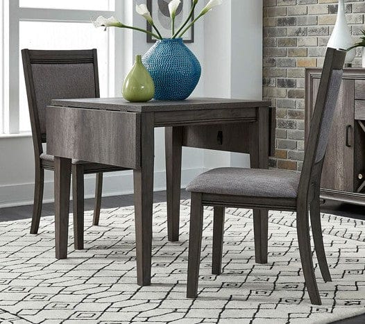 Liberty Furniture - Tanners Creek - Opt 3 Piece Drop Leaf Table Set in Gray - 686-CD-O3DLS view 1