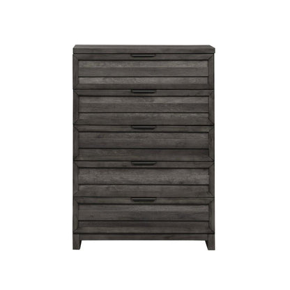 Liberty Furniture - Tanners Creek Queen Panel Bed, Dresser & Mirror, Chest - 686-BR-QPBDMC veiw 6