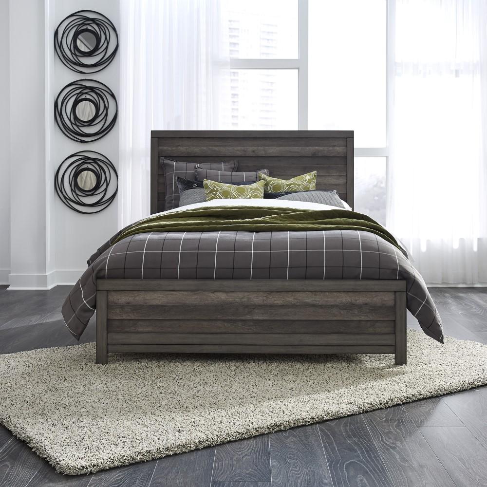 Liberty Furniture - Tanners Creek Queen Panel Bed, Dresser & Mirror - 686-BR-QPBDM veiw 2