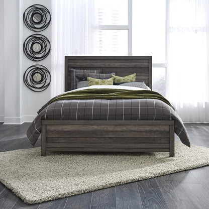 Liberty Furniture - Tanners Creek Queen Panel Bed, Dresser & Mirror - 686-BR-QPBDM veiw 2
