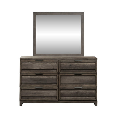 Liberty Furniture - Tanners Creek Queen Panel Bed, Dresser & Mirror - 686-BR-QPBDM veiw 4