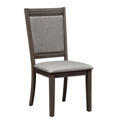 Liberty Furniture - Tanners Creek Uph Side Chair  in Graystone - 686-C6501S veiw 2