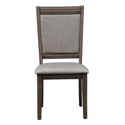 Liberty Furniture - Tanners Creek Uph Side Chair  in Graystone - 686-C6501S veiw 3