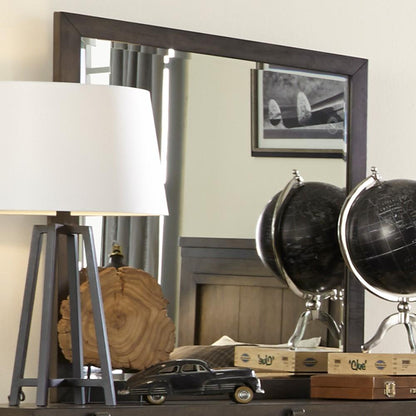 Liberty Furniture - Thornwood Hills 3 Piece Full Bookcase Bed, Dresser & Mirror Set - 759-YBR-FBBDM veiw 8