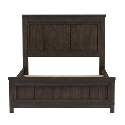 Liberty Furniture - Thornwood Hills 3 Piece Full Panel Bed, Dresser & Mirror Set - 759-YBR-FPBDM veiw 3