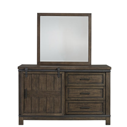 Liberty Furniture - Thornwood Hills 3 Piece Full Panel Bed, Dresser & Mirror Set - 759-YBR-FPBDM veiw 8