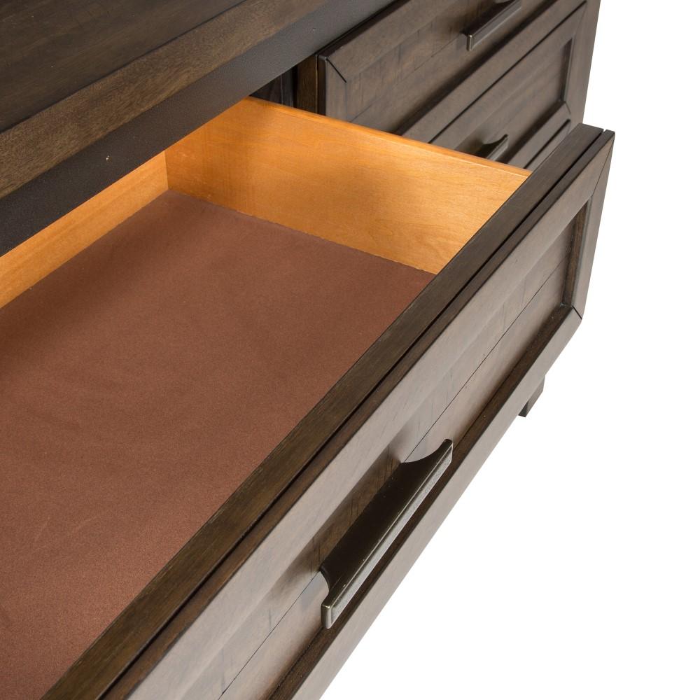 Liberty Furniture - Thornwood Hills 3 Piece Queen Panel Bed, Dresser & Mirror Set - 759-BR-QPBDM veiw 11