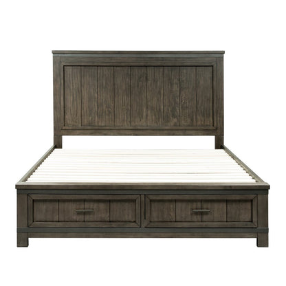 Liberty Furniture - Thornwood Hills 3 Piece Queen Two Sided Storage Bed, Dresser & Mirror Set - 759-BR-Q2SDM veiw 3