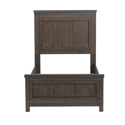 Liberty Furniture - Thornwood Hills 3 Piece Twin Panel Bed, Dresser & Mirror Set - 759-YBR-TPBDM veiw 3