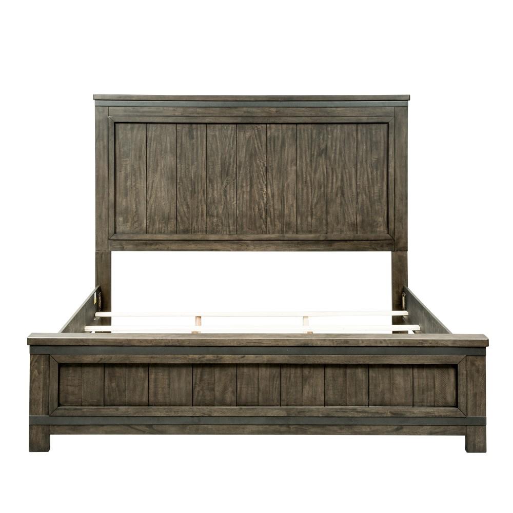 Liberty Furniture - Thornwood Hills 4 Piece Queen Panel Bed, Dresser & Mirror, Nightstand Set - 759-BR-QPBDMN veiw 3