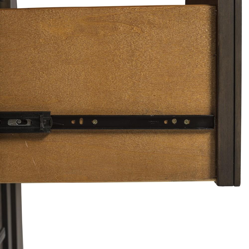 Liberty Furniture - Thornwood Hills 4 Piece Queen Storage Bed, Dresser & Mirror, Chest Set - 759-BR-QSBDMC veiw 8