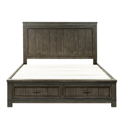 Liberty Furniture - Thornwood Hills 4 Piece Queen Two Sided Storage Bed, Dresser & Mirror, Chest Set - 759-BR-Q2SDMC veiw 3