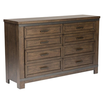 Liberty Furniture - Thornwood Hills 8 Drawer Dresser - 759-BR31 veiw 3
