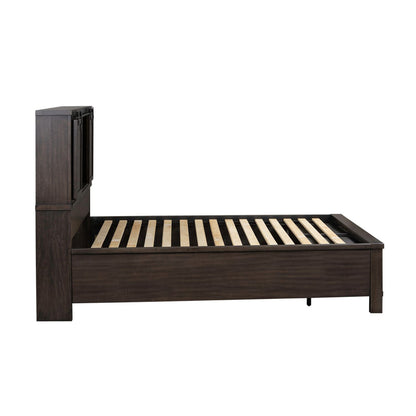 Liberty Furniture - Thornwood Hills King Bookcase Bed, 2 Night Stands - 759-BR-KBB2NS view 4