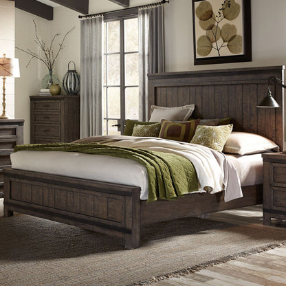 Liberty Furniture - Thornwood Hills King Panel Bed, 2 Night Stands - 759-BR-KPB2NS view 12