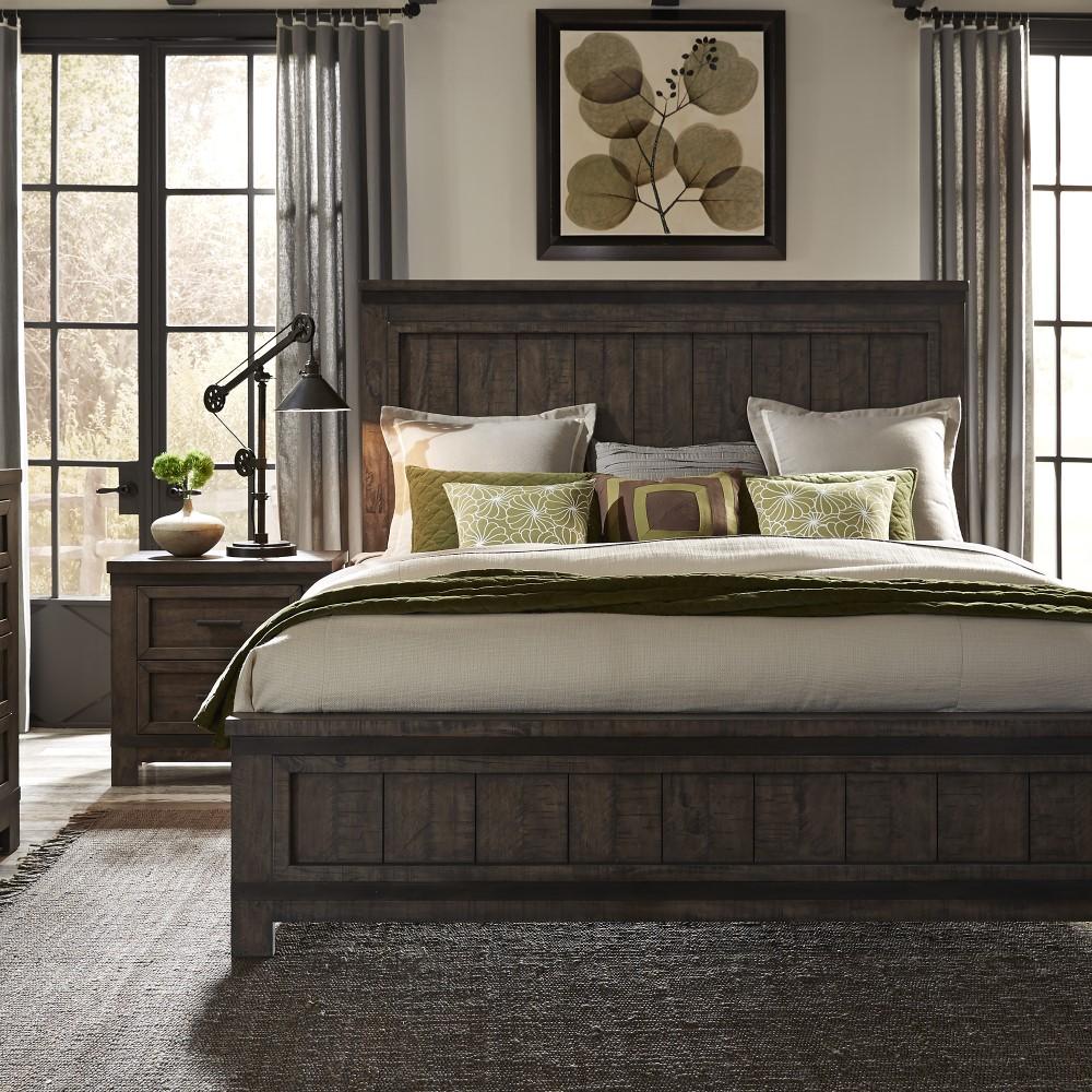 Liberty Furniture - Thornwood Hills King Panel Bed - 759-BR-KPB veiw 5