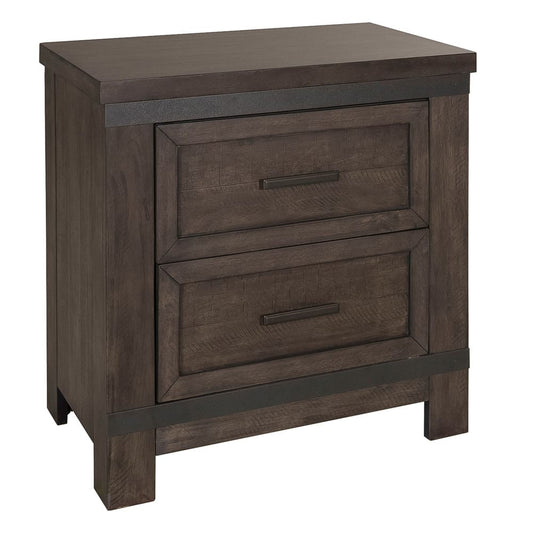 Liberty Furniture - Thornwood Hills King Storage Bed, 2 Night Stands - 759-BR-KSB2NS view 2