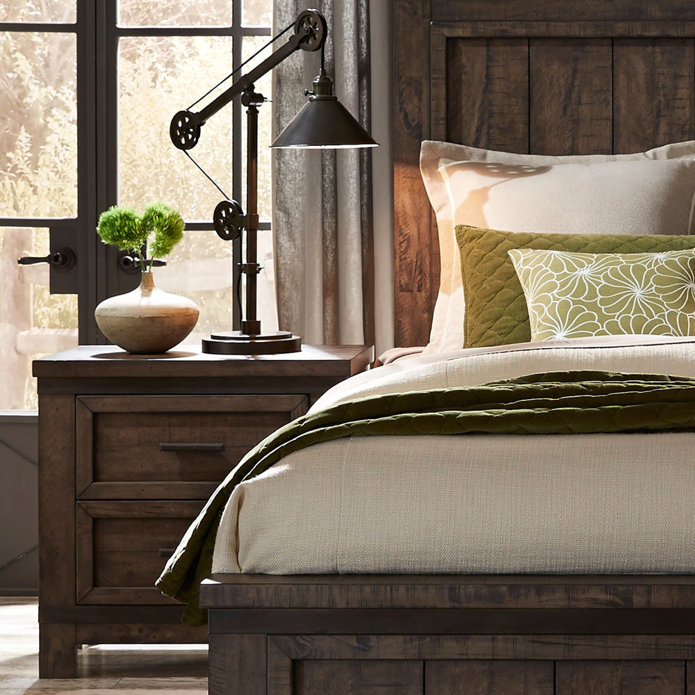 Liberty Furniture - Thornwood Hills King Two Sided Storage Bed, 2 Night Stands - 759-BR-K2S2NS view 11