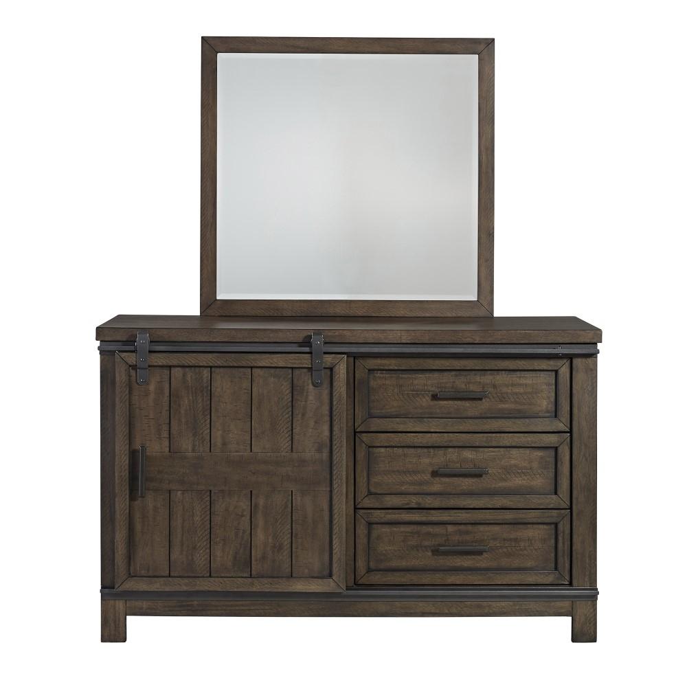 Liberty Furniture - Thornwood Hills Mirror - 759-BR50 veiw 3