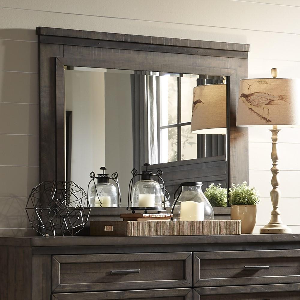 Liberty Furniture - Thornwood Hills Mirror - 759-BR51 veiw 2