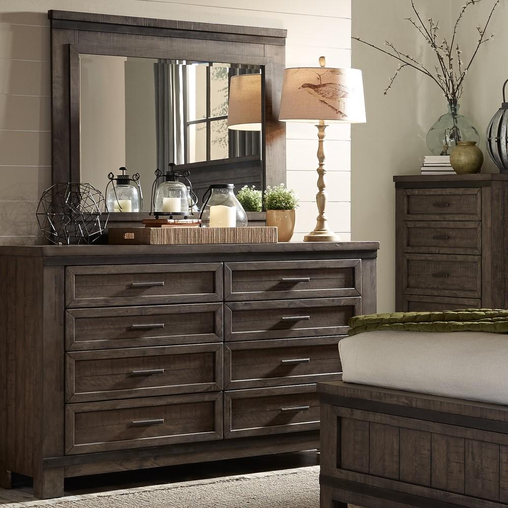 Liberty Furniture - Thornwood Hills Mirror - 759-BR51 veiw 5