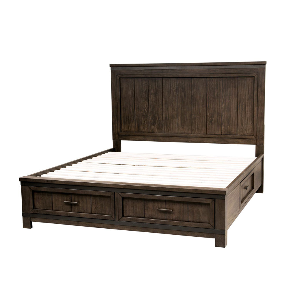 Liberty Furniture - Thornwood Hills Queen Two Sided Storage Bed, 2 Night Stands - 759-BR-Q2S2NS view 2