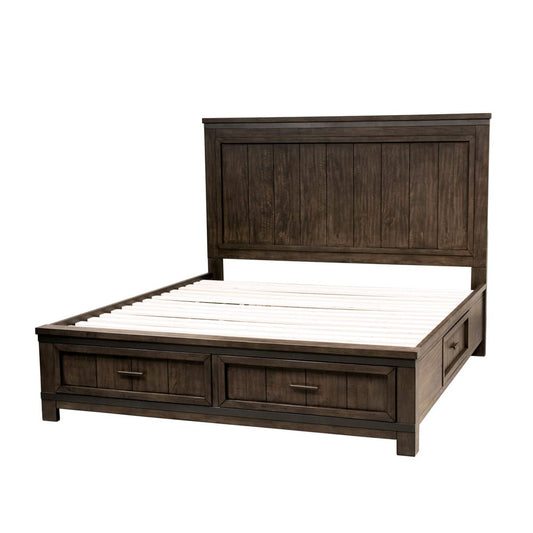 Liberty Furniture - Thornwood Hills Queen Two Sided Storage Bed, 2 Night Stands - 759-BR-Q2S2NS view 2