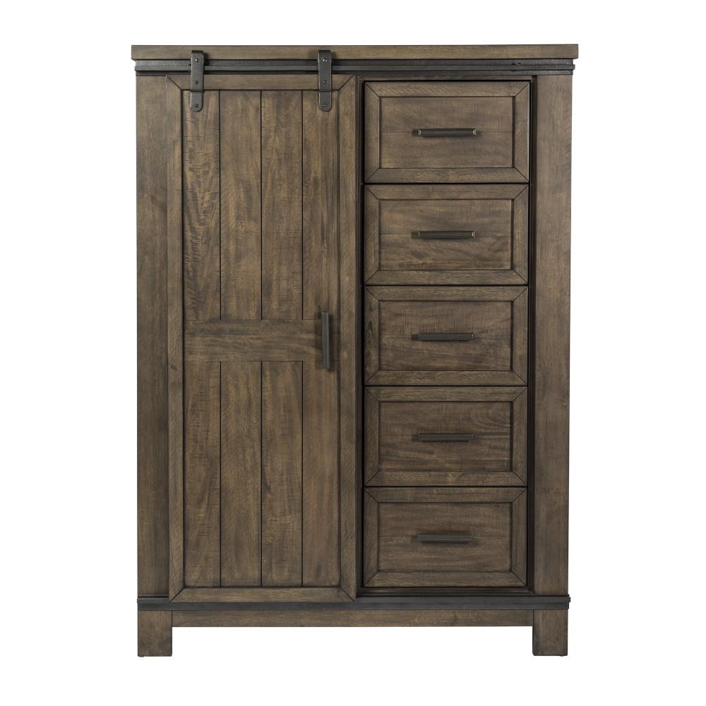 Liberty Furniture - Thornwood Hills Sliding Door Chest - 759-BR42 veiw 1