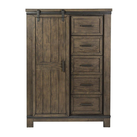 Liberty Furniture - Thornwood Hills Sliding Door Chest - 759-BR42 veiw 1