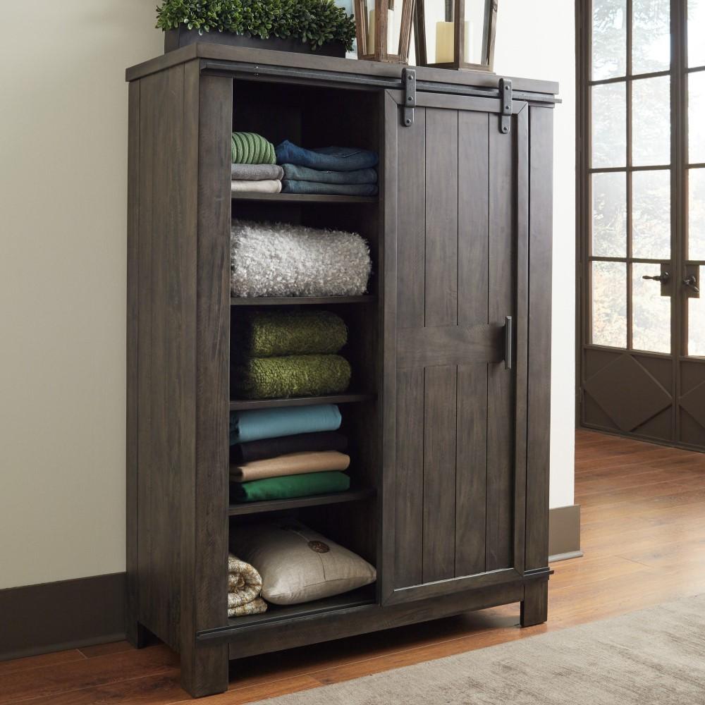 Liberty Furniture - Thornwood Hills Sliding Door Chest - 759-BR42 veiw 3