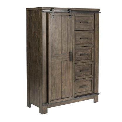 Liberty Furniture - Thornwood Hills Sliding Door Chest - 759-BR42 veiw 5