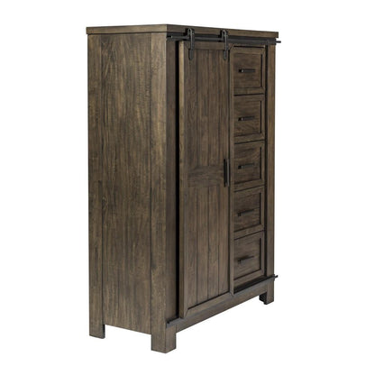 Liberty Furniture - Thornwood Hills Sliding Door Chest - 759-BR42 veiw 6