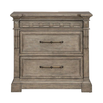 Liberty Furniture - Town & Country Bedside Chest with Charging Station - 711-BR62 veiw 3