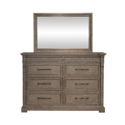 Liberty Furniture - Town & Country Dresser & Mirror  - 711-BR-DM veiw 3