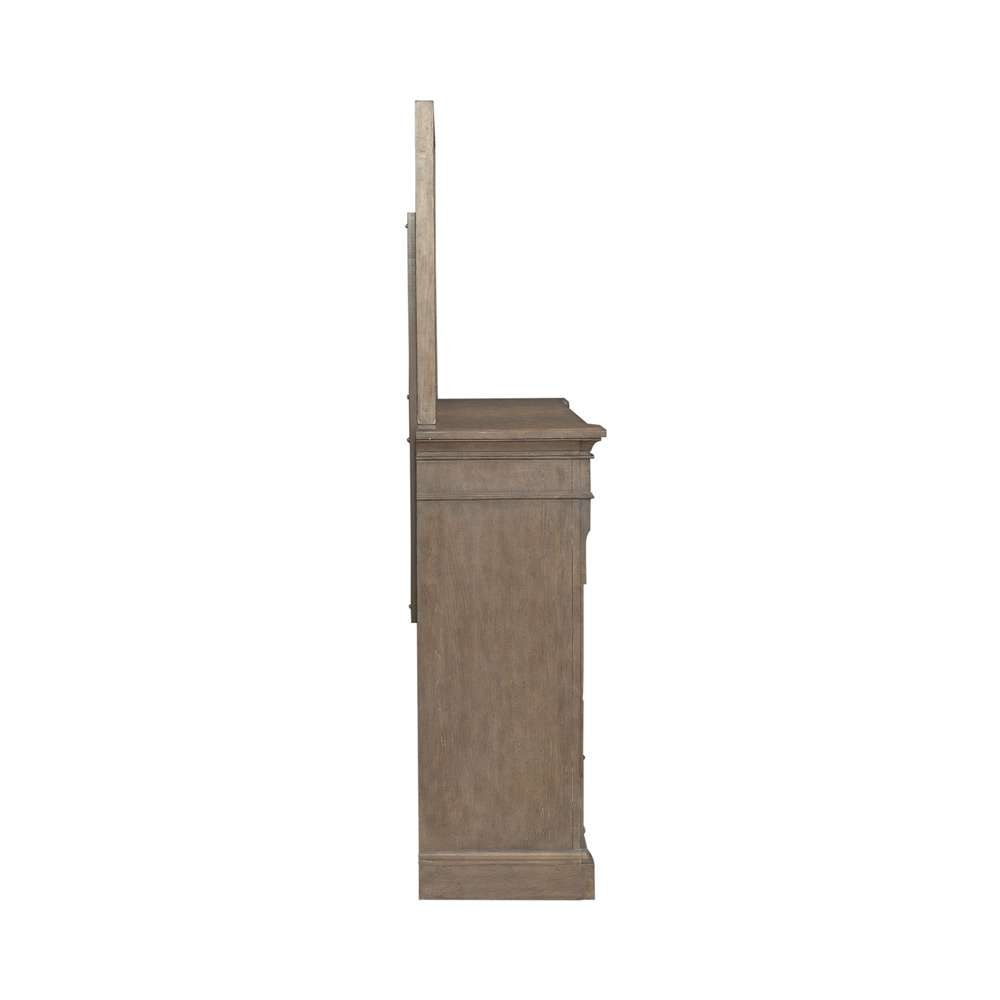 Liberty Furniture - Town & Country Dresser & Mirror  - 711-BR-DM veiw 4