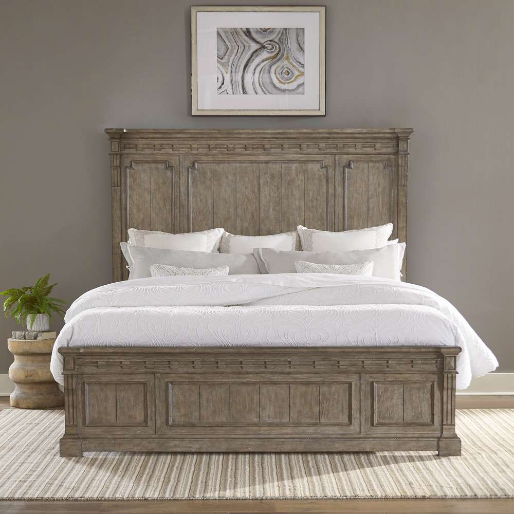 Liberty Furniture - Town & Country King Panel Bed  - 711-BR-KPB veiw 1
